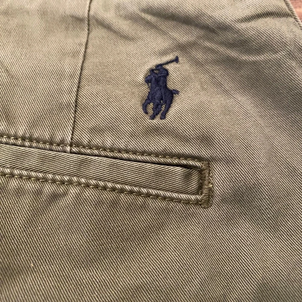 Polo Ralph Lauren Stretch Straight Fit Chino Pants Mens Olive Green 31 Inseam